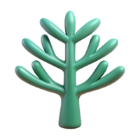 spectacular baroque A stylized, symmetrical tree of life symbol with clean lines and flat color with Scalable Design. top-tier png