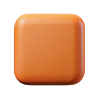 majestic distinctive Geometric square with rounded corners. Crisp edges, flat color, symmetrical with Scalable Design. png