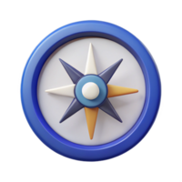 enchanting inspired Symmetrical, stylized compass icon with clean lines, flat color. with Scalable Design. png