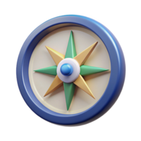 dramatic dynamic renaissance A stylized, geometric representation of a compass with clean lines and flat color. with Scalable Design. luxury png
