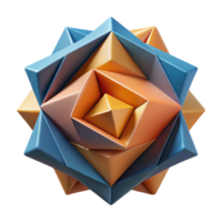 exquisite unparalleled Geometric abstract shapes overlapping. Clean lines, flat color with Scalable Design. png