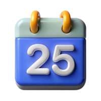 serene tranquil abstract Calendar pictogram. Flat color, clean lines, minimal design with Scalable Design. sharp png