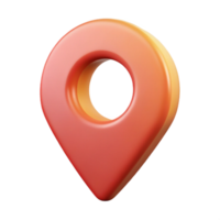 stunning organic Crisp, geometric location pin. Single-weight stroke, flat color. with Scalable Design. expertly shot png