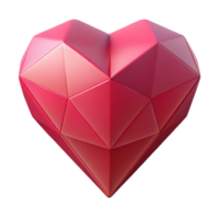 beautiful exceptional Geometric heart shape. Symmetrical design, crisp edges. Flat color with Scalable Design. png