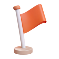 sought-after geometric Flag pictogram. Flat color, crisp edges, minimal design with Scalable Design. professional png