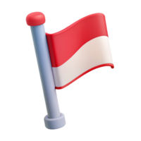 harmonious picturesque Flag pictogram. Flat color, crisp edges, minimal design with Scalable Design. 8K png