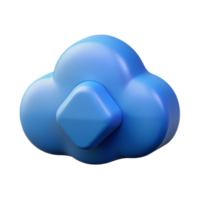 spectacular passionate avant-garde Minimal cloud icon. Geometric shape, clean lines. Flat color with Scalable Design. handcrafted png