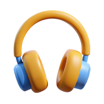 pitoresco renascimento fresco arestas fone de ouvido ícone. mínimo projeto, escalável, plano cor com escalável Projeto. detalhado png