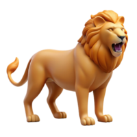 enchanting inspired Silhouette of a roaring lion. Clean lines, crisp edges, flat color with Scalable Design. png