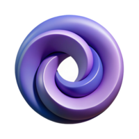 glorious calm avant-garde Symmetrical, abstract logo inspired by a spiral. Flat color, minimal design with Scalable Design. premium png