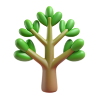 calm radiant A stylized, symmetrical tree of life with clean lines and flat color with Scalable Design. genuine png