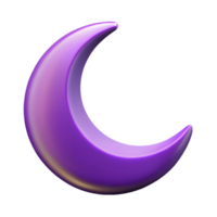 majestic traditional Single-weight stroke outline of a crescent moon. Crisp edges, flat color. with Scalable Design. original png