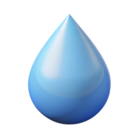 alluring futuristic Minimal, geometric depiction of a droplet. Flat color with Scalable Design. premium png