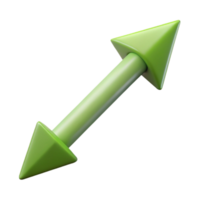 spectacular inspired Symmetrical arrow. Clean lines, flat color with Scalable Design. png