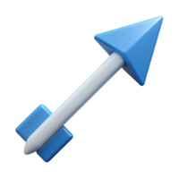 intense spectacular Symmetrical arrow. Clean lines, flat color with Scalable Design. expertly shot png