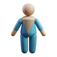 extraordinary minimalist Geometric representation of a human figure. Minimal, flat color. with Scalable Design. perfect clarity png