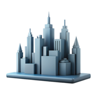 exquisite inspired Minimalist cityscape silhouette with sharp edges. Flat color, with Scalable Design. png