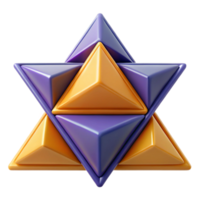 splendid mysterious futuristic Symmetrical arrangement of triangles. Flat color, clean lines. with Scalable Design. handcrafted png
