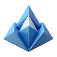 dynamic glorious Symmetrical arrangement of triangles. Flat color, clean lines. with Scalable Design. flawless png