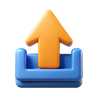 beautiful celebrated A scalable upload arrow icon. Symmetrical, geometric, single-weight stroke with Scalable Design. png
