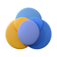 unforgettable contemporary Symmetrical arrangement of overlapping circles. Single-weight stroke with Scalable Design. genuine png