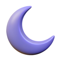 timeless modern Minimal outline of a crescent moon. Clean lines, flat color, crisp edges with Scalable Design. premium png