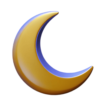 impressionante enérgico criativo mínimo esboço do uma crescente lua. limpar \ limpo linhas, plano cor, fresco arestas com escalável Projeto. nível superior png