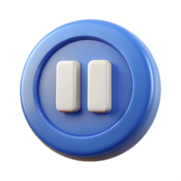 dramatic romantic retro A scalable pause button icon. Symmetrical, geometric, single-weight stroke with Scalable Design. 8K png