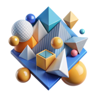 alluring sought-after Abstract composition of triangles and squares. Clean lines, geometric with Scalable Design. png