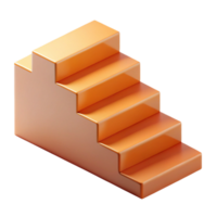 dynamic majestic Abstract composition of rectangles forming a staircase. Crisp edges, minimal with Scalable Design. crisp png