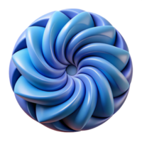 tranquil hypnotic Rotating spiral made of squares. Clean lines, with Scalable Design. sharp png