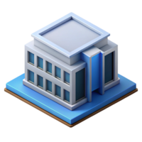 wonderful bold renaissance Isometric projection of a building. Crisp edges, geometric with Scalable Design. expertly shot png