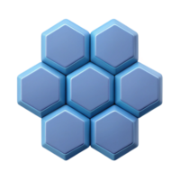 exceptional minimalist Symmetrical arrangement of hexagons forming a honeycomb. Flat color, crisp edges with Scalable Design. masterfully captured png