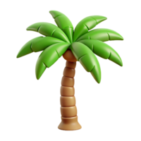 sought-after victorian Crisp edges, flat color palm tree. Single-weight stroke, minimal design, with Scalable Design. refined png