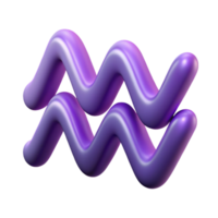 captivating mid-century Scalable square wave pattern, single-weight stroke, purple with Scalable Design. high quality png