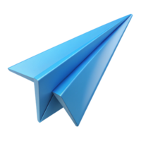striking tropical Clean lines, flat color paper airplane. Minimal design, scalable, crisp edges with Scalable Design. artisan png