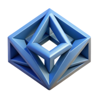 timeless coastal Geometric square and triangle composition, crisp edges, with Scalable Design. flawless png
