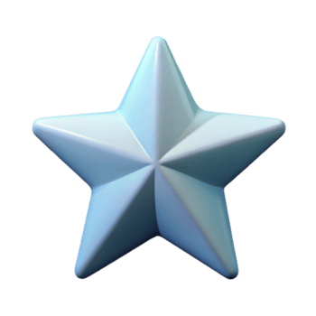 requintado extraordinário peso único AVC, simétrico estrela. plano cor, limpar \ limpo linhas, mínimo com escalável Projeto. png