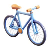 tranquil breathtaking Minimal, flat color bicycle. Crisp edges, clean lines, with Scalable Design. precision png