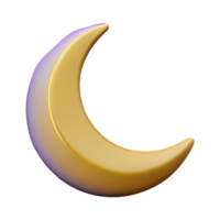 picturesque intense renaissance Smiling crescent moon character with pointed tips. Clean lines, flat color, minimal design with Scalable Design. ultra HD png