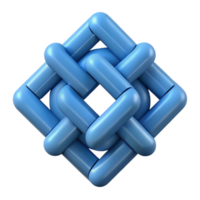 distinctive modern Geometric pattern of interlocking squares. Crisp edges, flat color, with Scalable Design. 8K png