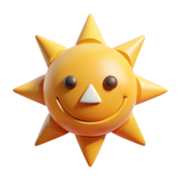 exceptional retro Circular sun character with triangular rays. Crisp edges, flat color, symmetrical design with Scalable Design. detailed png