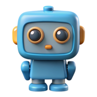 dramatic dreamy baroque Square-shaped robot with rounded corners and circular eyes. Single-weight stroke, flat color, minimal design with Scalable Design. flawless png
