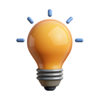 mysterious glorious Minimal line art of a lightbulb. Single-weight stroke, flat color, with Scalable Design. high quality png