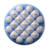 exquisite unparalleled Geometric pattern of circles and squares. Clean lines, with Scalable Design. png