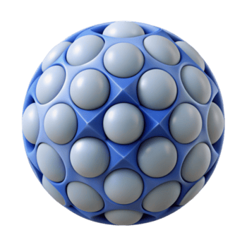 vibrant timeless Geometric pattern of circles and squares. Clean lines, with Scalable Design. png