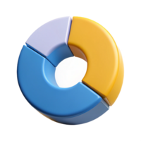 reflective mesmerizing Circular chart divided into segments. Crisp edges, flat color, with Scalable Design. artisan png
