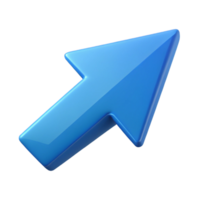 elegant elegant Geometric arrow pointing right. Crisp edges, flat color, with Scalable Design. studio quality png