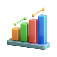 glorious harmonious gothic Bar graph with labeled axes. Clean lines, scalable design, flat color with Scalable Design. impeccable png