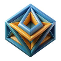 peaceful mesmerizing Geometric triangle with flat color and single-weight stroke. with Scalable Design. artisan png